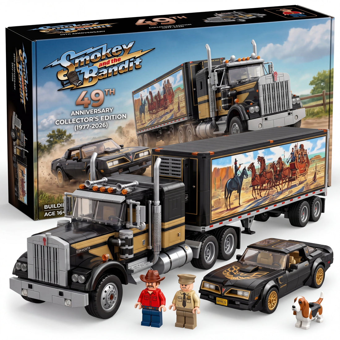 Smokey and the Bandit 49th Anniversary Collector Building Set