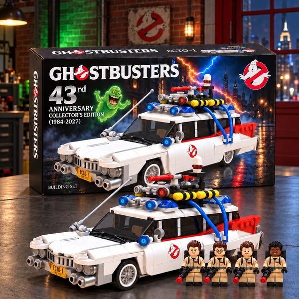👻 Ghostbusters ECTO-1 43rd Anniversary (1984 - 2027) Building Set