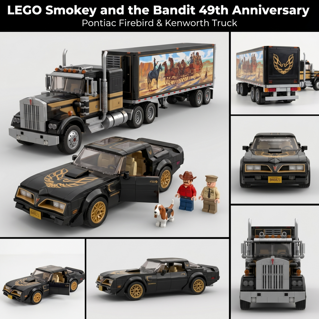 Smokey and the Bandit 49th Anniversary Collector Building Set