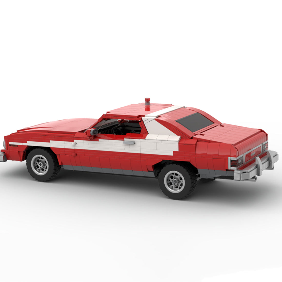 Starsky & Hutch Ford - The Striped Tomato Building Set